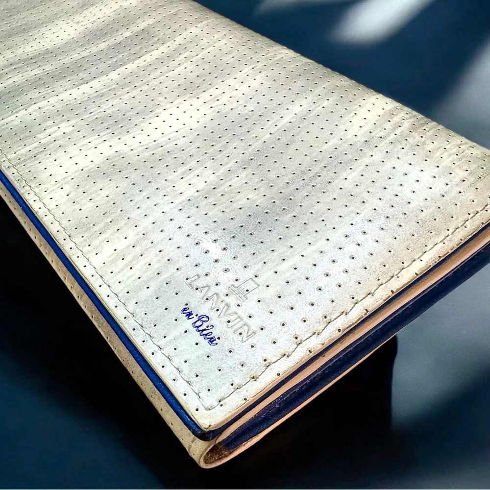 Lanvin Patent Leather Long Wallet